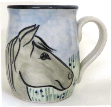 Horse Grey - Deluxe Mug
